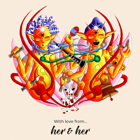 her and her with love debut album